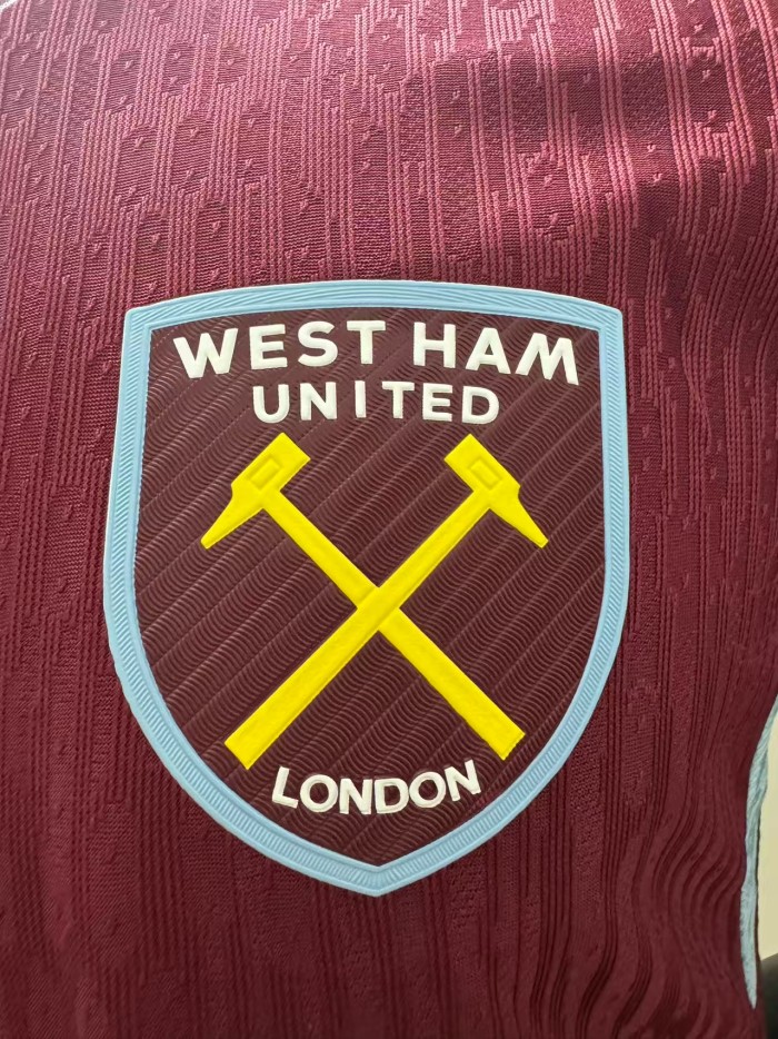 West Ham United Man Home Player Jersey 25/26