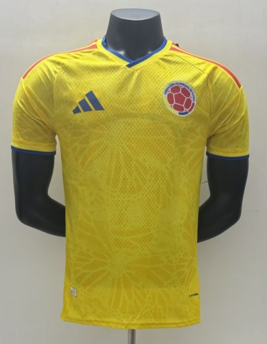 Colombia 2026 World Cup Home Player Men Jersey
