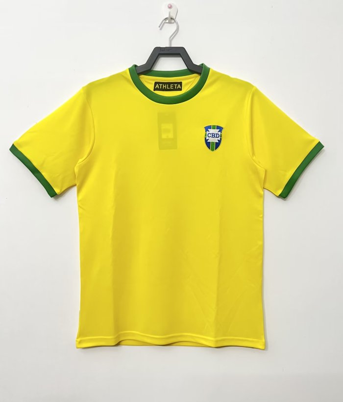 Brazil Home Retro Jersey 1970