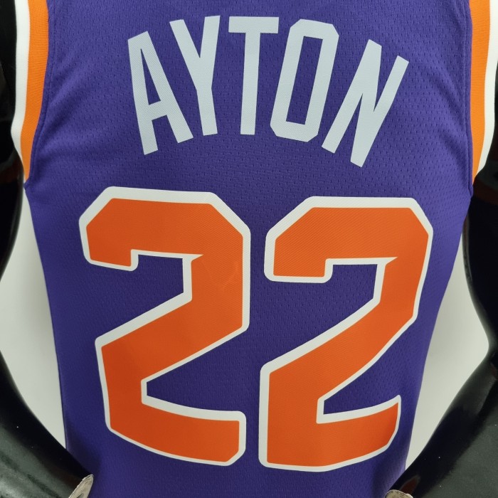 Deandre Ayton Phoenix Suns 75th Anniversary Swingman Jersey Purple