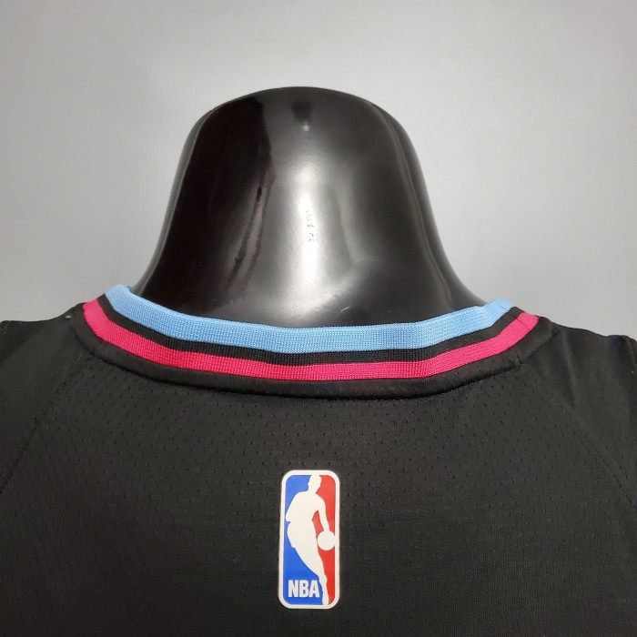 Bam Adebayo Miami Heat Swingman Jersey Black