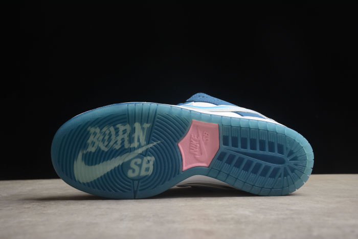 FN7819-400 Born x Raised Nike SB Dunk Low Pro QS One Block At a Time