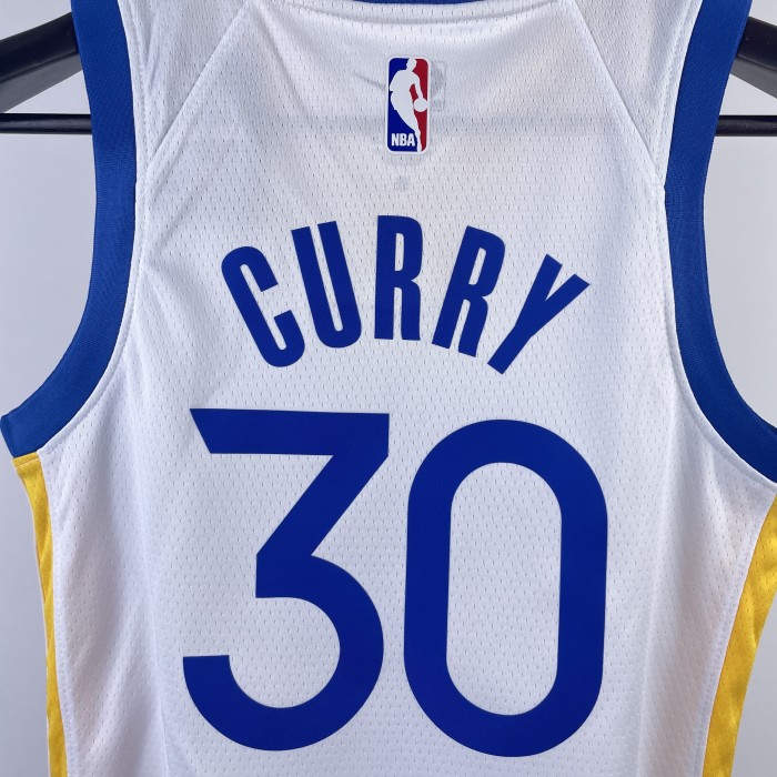 Golden State Warriors  Kids Jersey White Icon Edition 22/23 NO.30 CURRY