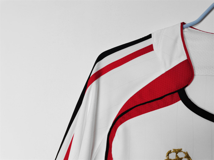 AC Milan Away Long Sleeve Retro Jersey 2006/07