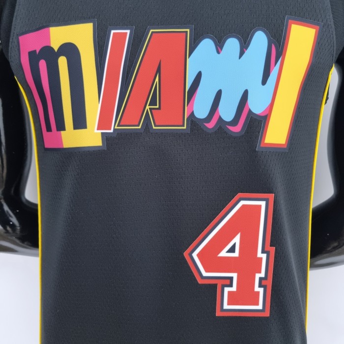 Victor Oladipo Miami Heat 2022 City Edition Swingman Jersey Black