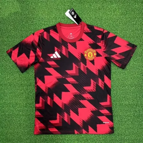 Manchester United Man Red-Black Training Jersey 25/26