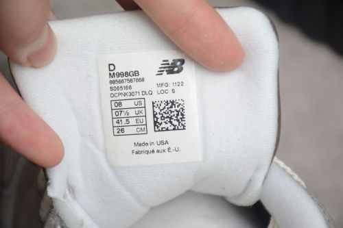 New Balance 998 'Grey' M998GB