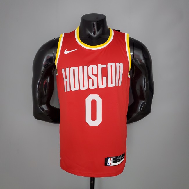 Russell Westbrook Houston Rockets Swingman Jersey Red