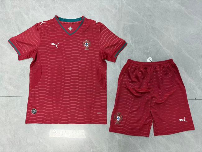 Portugal 2026 World Cup Home Kids Suit
