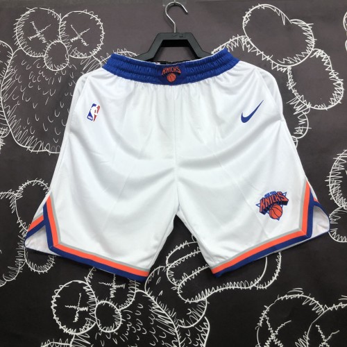 New York Knicks Game-Used White Shorts  18/19 Season