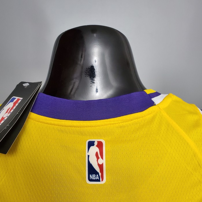 Anthony Davis Los Angeles Lakers 2020/21 Swingman Jersey Yellow