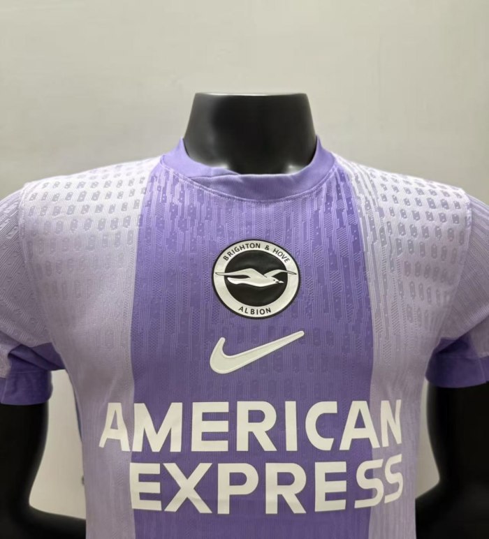 Brighton & Hove Albion Away Player Man Jersey 25/26