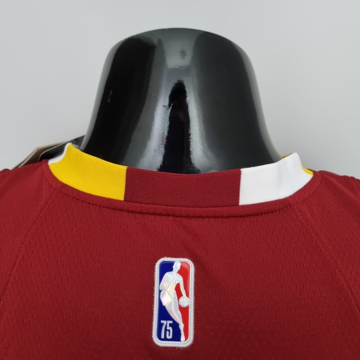 Kyrie Irving Cleveland Cavaliers 2022 Urban Edition Swingman Jersey Red