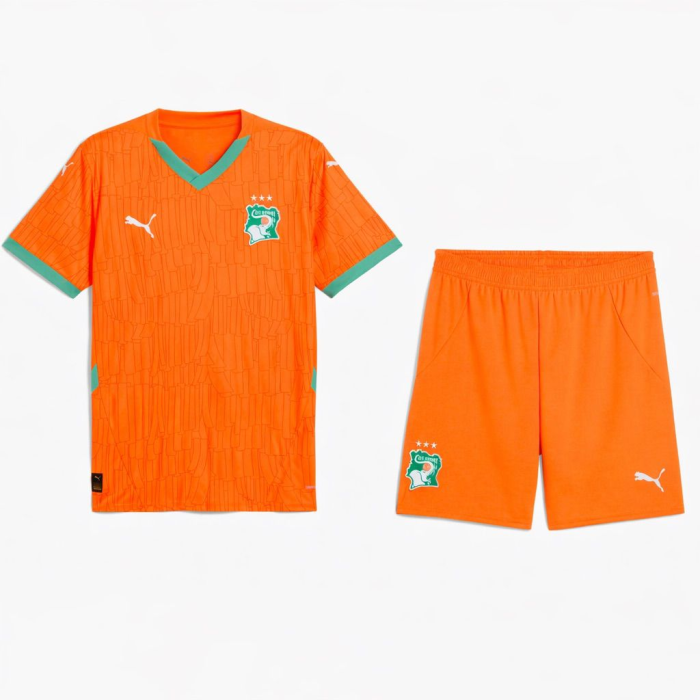 Ivory Coast  Home Short Sleeves Adult Suit 25/26