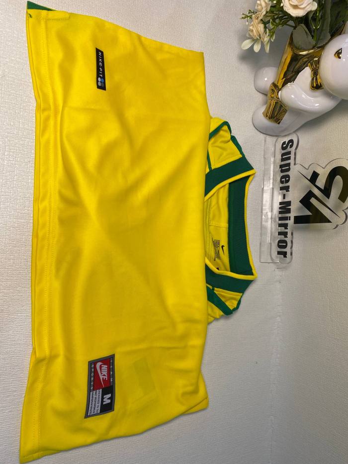 Retro Brazil Home Shirt 1998