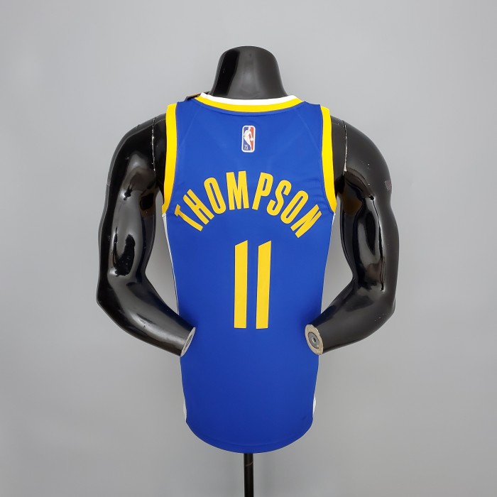 Klay Thompson Golden State Warriors 75th Anniversary Swingman Jersey Blue