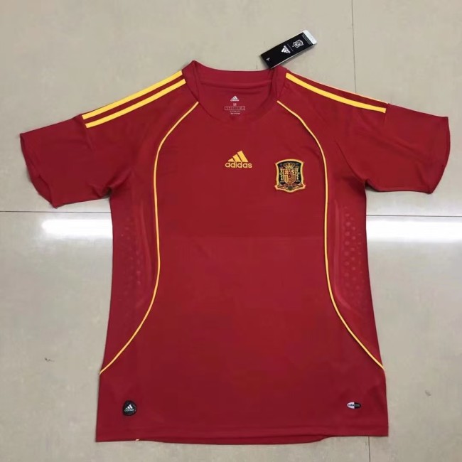 Spain Home Retro Jersey 2008