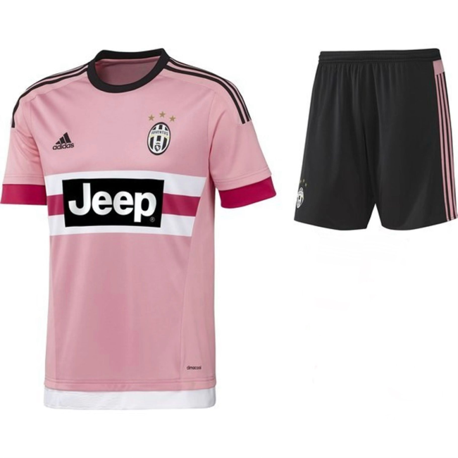 Juventus Away Retro Short Sleeves Adult Suit 15/16