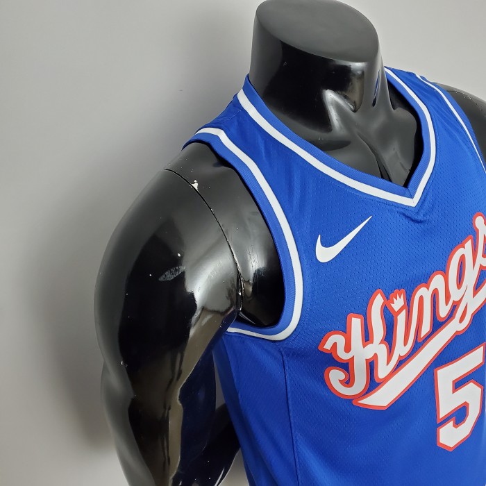 Jason Williams Sacramento Kings City Edition Swingman Jersey Blue