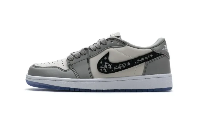 Dior x Air Jordan 1 Low 'Wolf Grey' CN8608-002