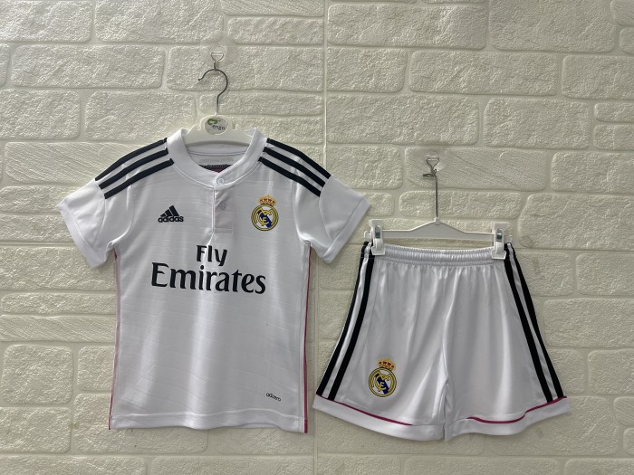 Real Madrid Home Retro Kids Suit 2014/15