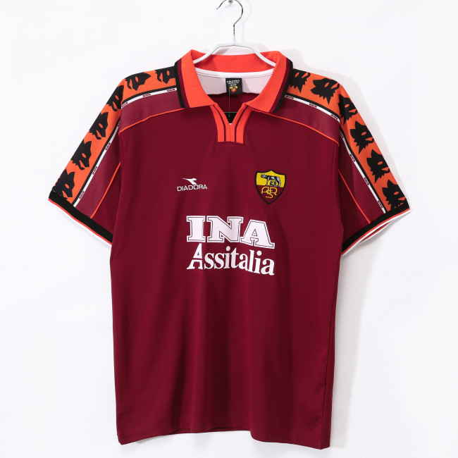 AS Roma Home Retro Jersey 1998/99