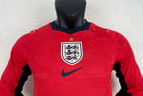 England 2026 World Cup Away Player Long Sleeve Man Jersey