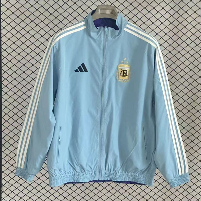 Argentina Double-Sided Training Windbreaker 2025