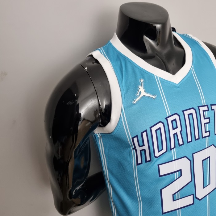 Gordon Hayward Charlotte Hornets 75th Anniversary Swingman Jersey Blue