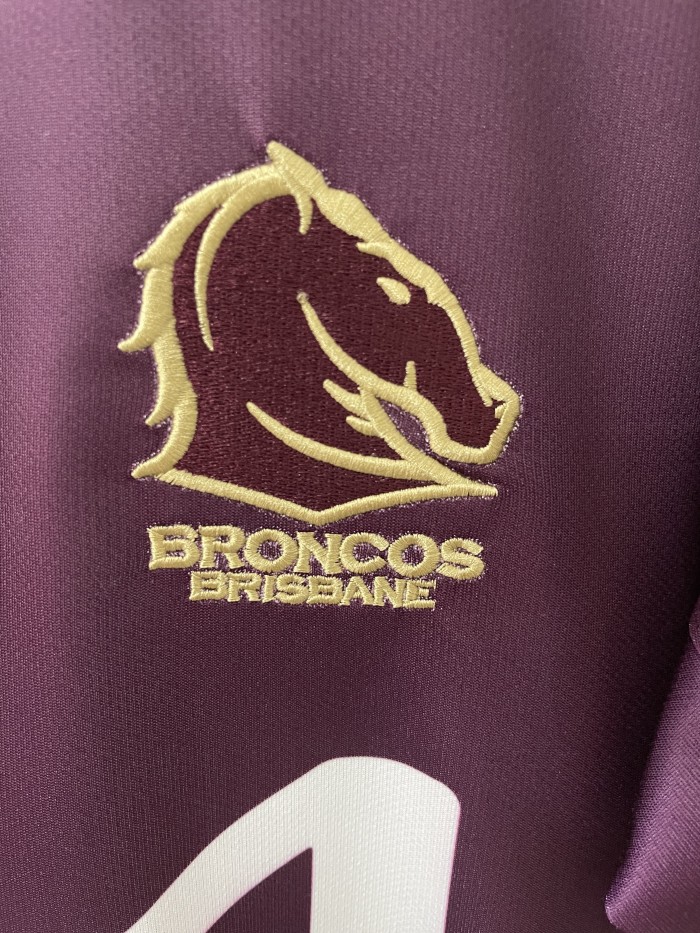 2025 Brisbane Broncos  Home Rugby Jersey