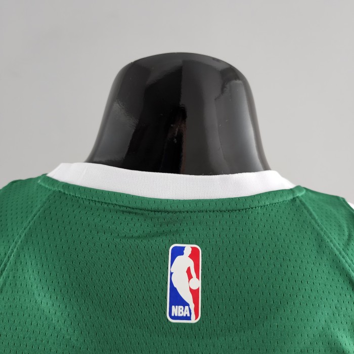 Kyrie Irving Boston Celtics Swingman Jersey Green Gold