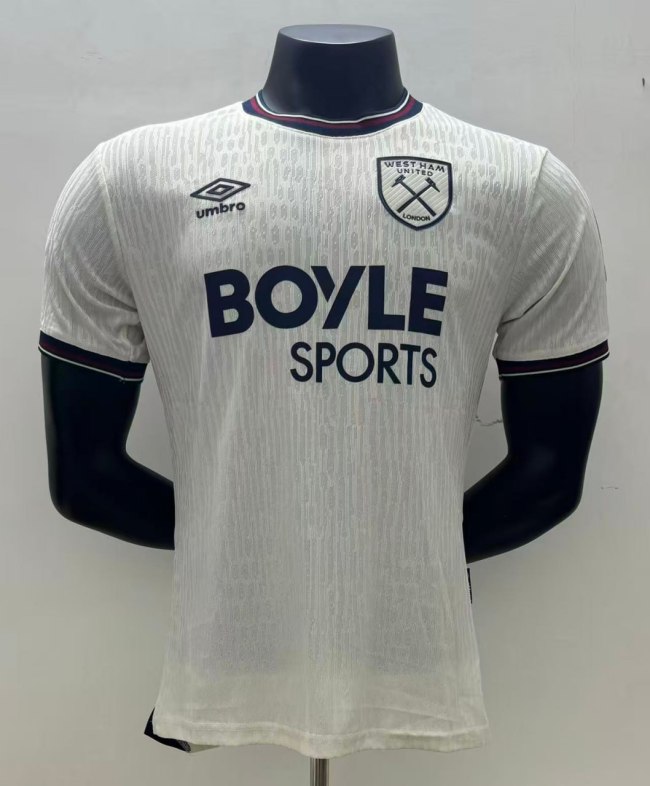 West Ham United Man Away Player Jersey 25/26
