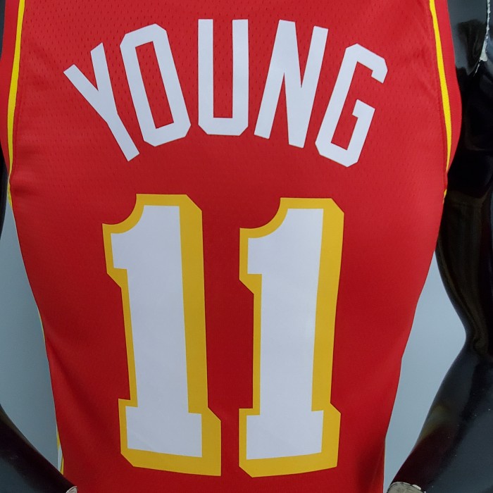 Trae Young Atlanta Hawks Swingman Jersey Red