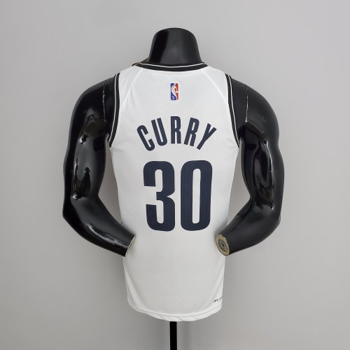 Seth Curry Brooklyn Nets 75th Anniversary Swingman Jersey White