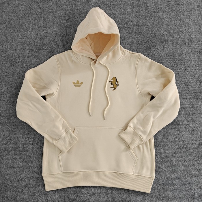 Juventus Retro fleece-lined Hoodie （Multiple colors）