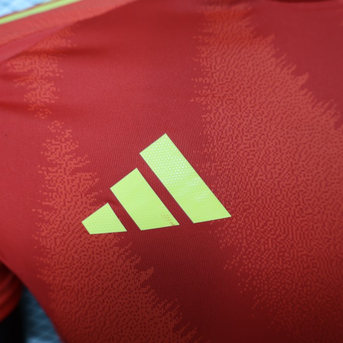 Spain Euro 2024 Home Player Version Man Jersey