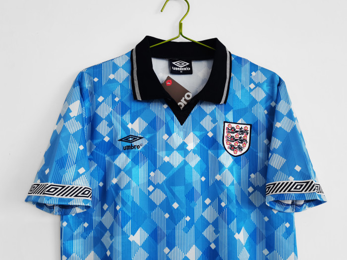 England Retro Home Jersey 1990