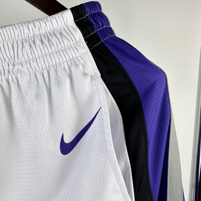 Sacramento Kings  Shorts White Classic Edition   23/24