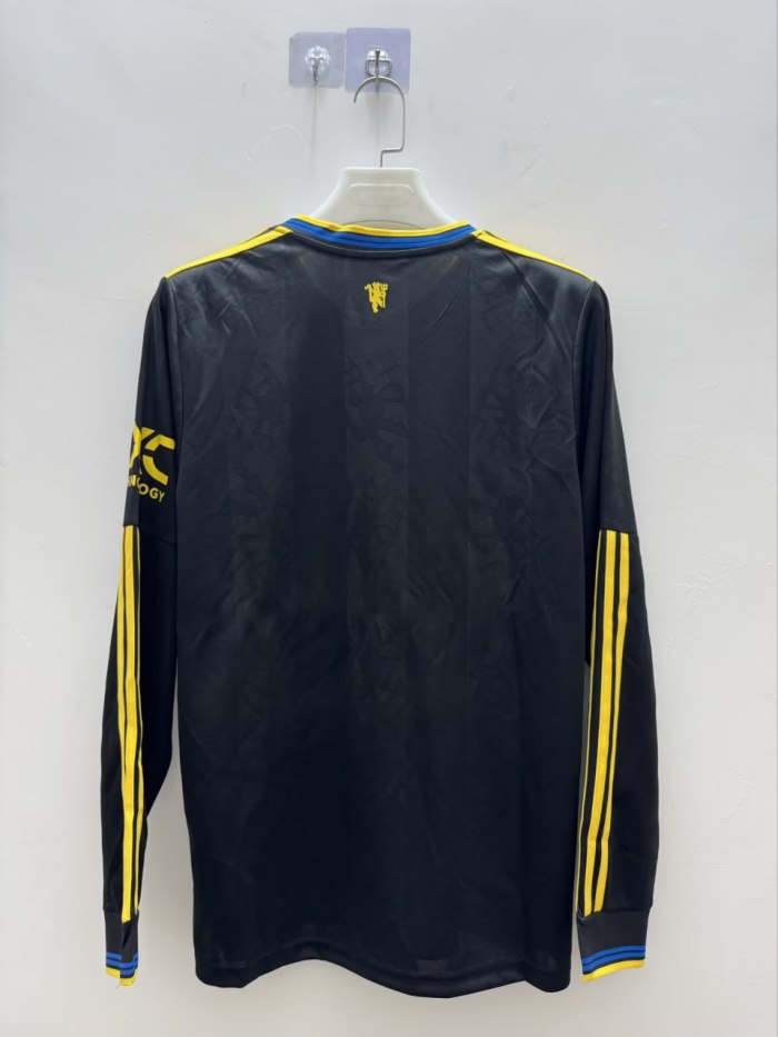 Manchester United Man Third Long Sleeve Jersey 25/26