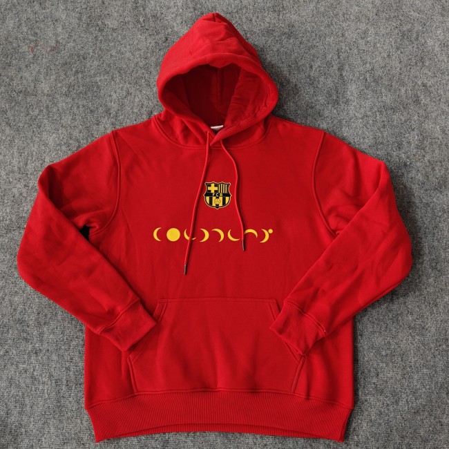 Coldplay X Barcelona  fleece-lined Hoodie （Multiple colors）