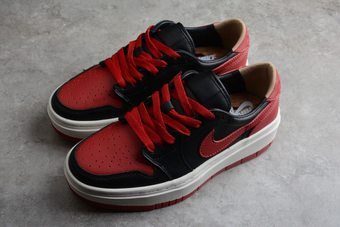 Nike Air Jordan 1 Elevate Low SE Bred Black Red DQ1823 006