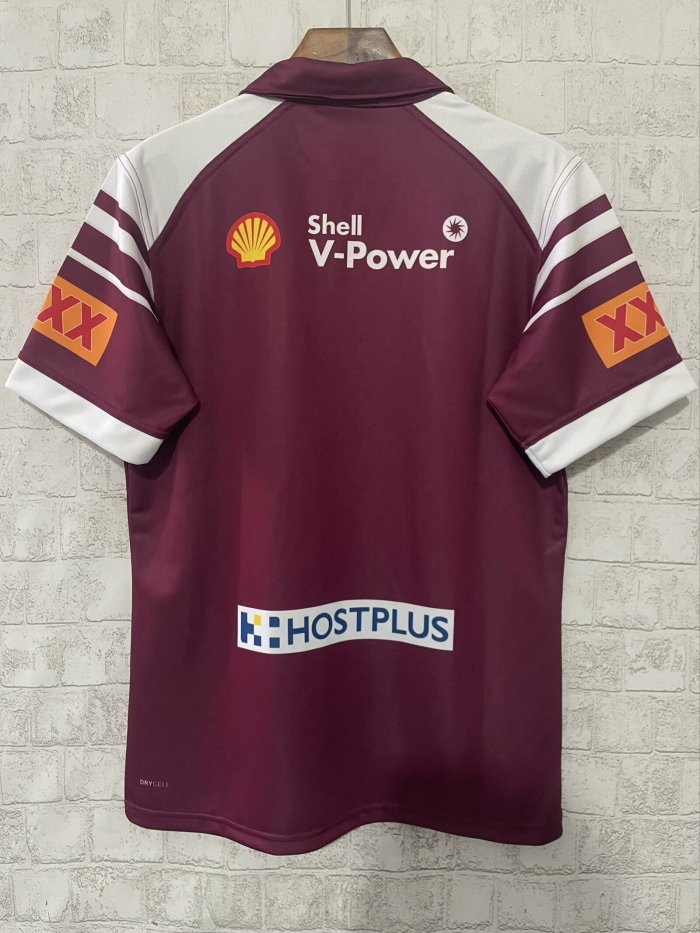 2025 Queensland Maroons Away Rugby Jersey