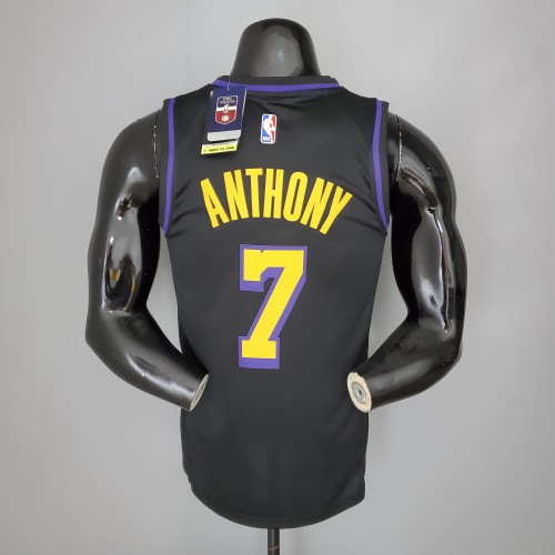 Carmelo Anthony Los Angeles Lakers 2020/21 Swingman Jersey Black