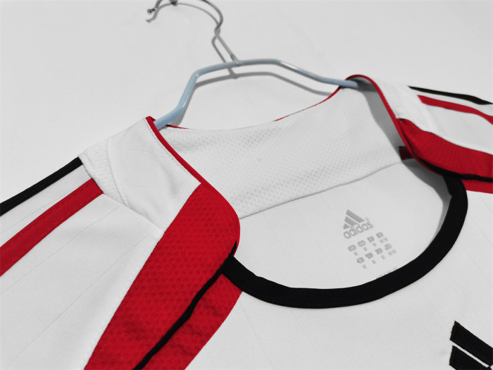 AC Milan Away Long Sleeve Retro Jersey 2006/07