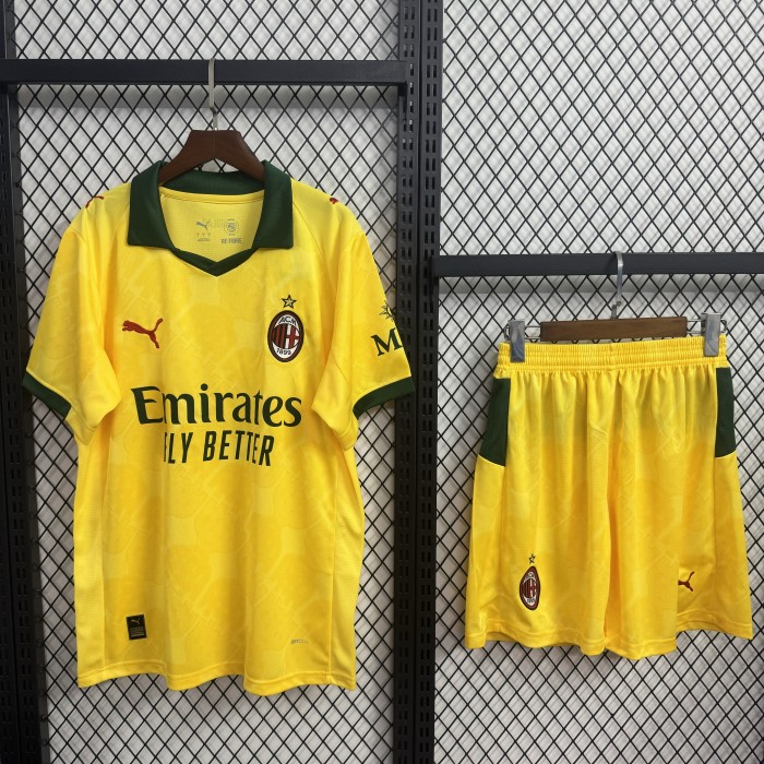 AC Milan Short Sleeve Third Adult Suit 25/26