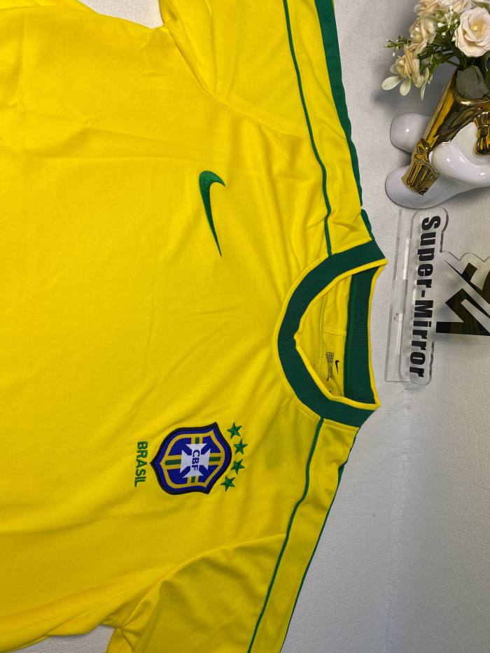 Retro Brazil Home Shirt 1998