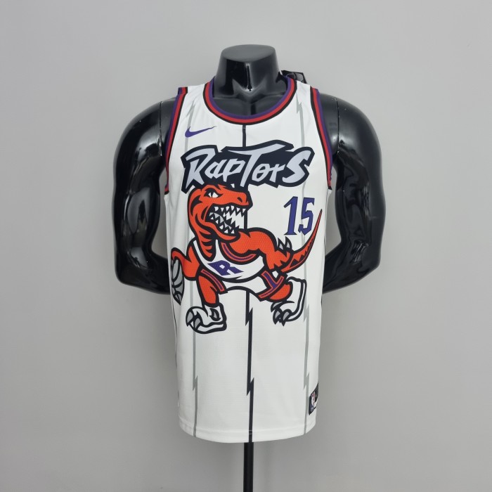 Vince Carter Toronto Raptors Swingman Jersey White