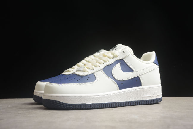Air Force 1 07 AL2236-103 Dark Blue Beige