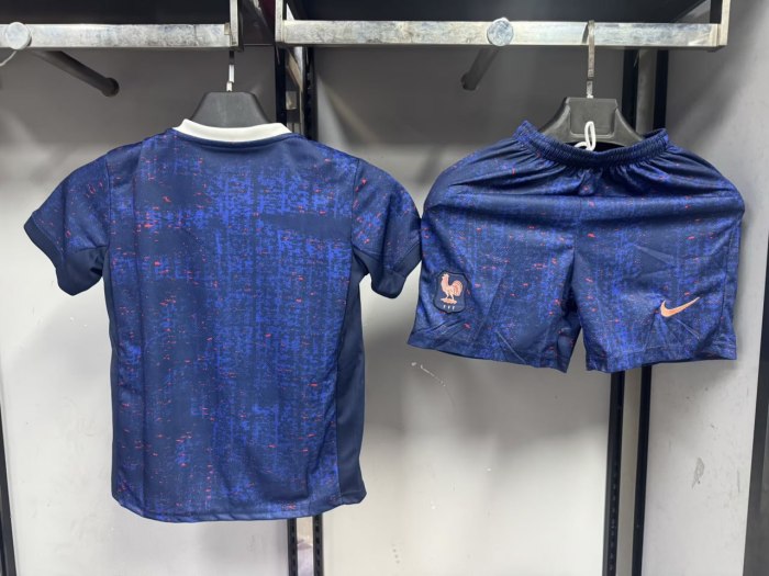 France Women's Team Euro 2025 Home Kids Suit