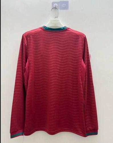 Portugal 2026 World Cup Home Long Sleeve Men Jersey